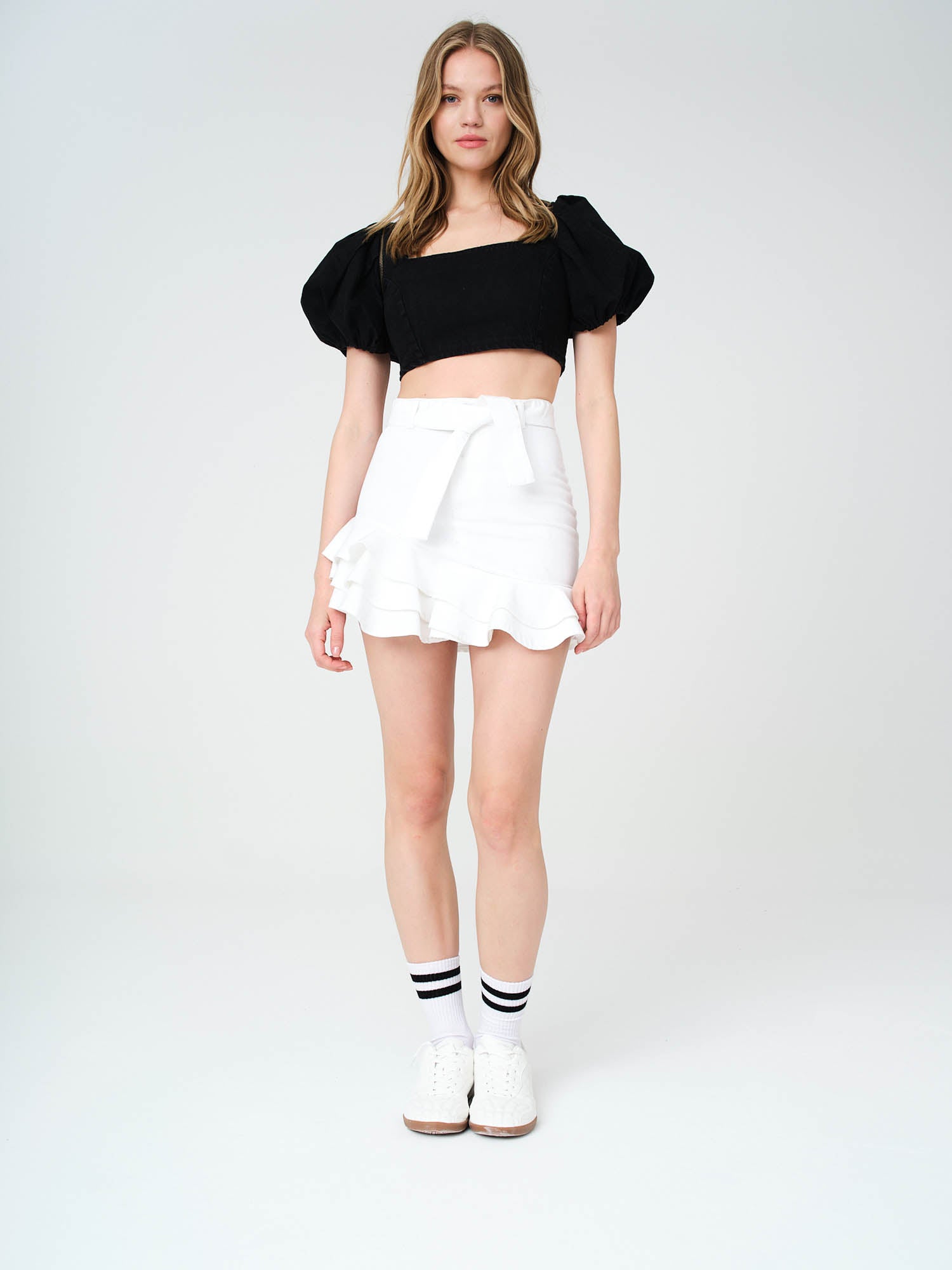 Marbella Skirt White