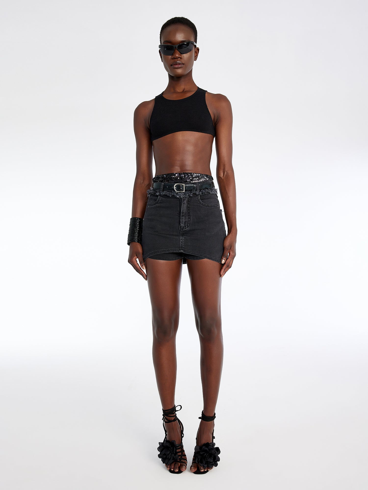 Da Pampelune Black Skirt