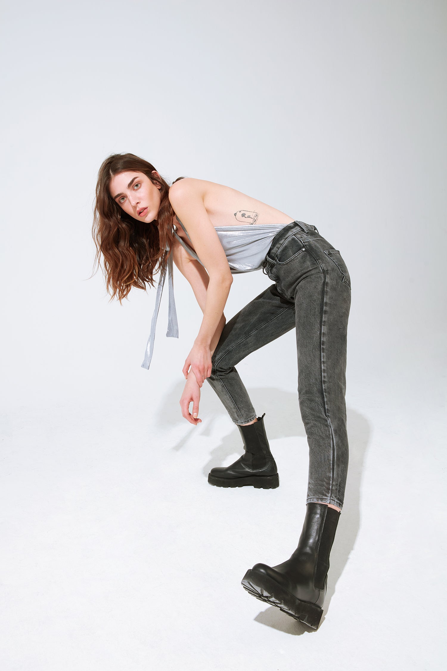 RAVELLO DARK DENIM PANTS