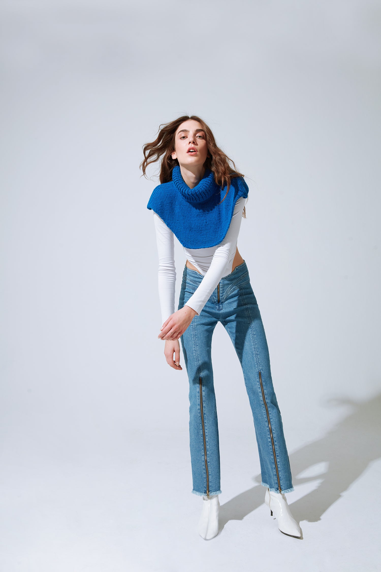 La Coisetta Blue Denim Pants