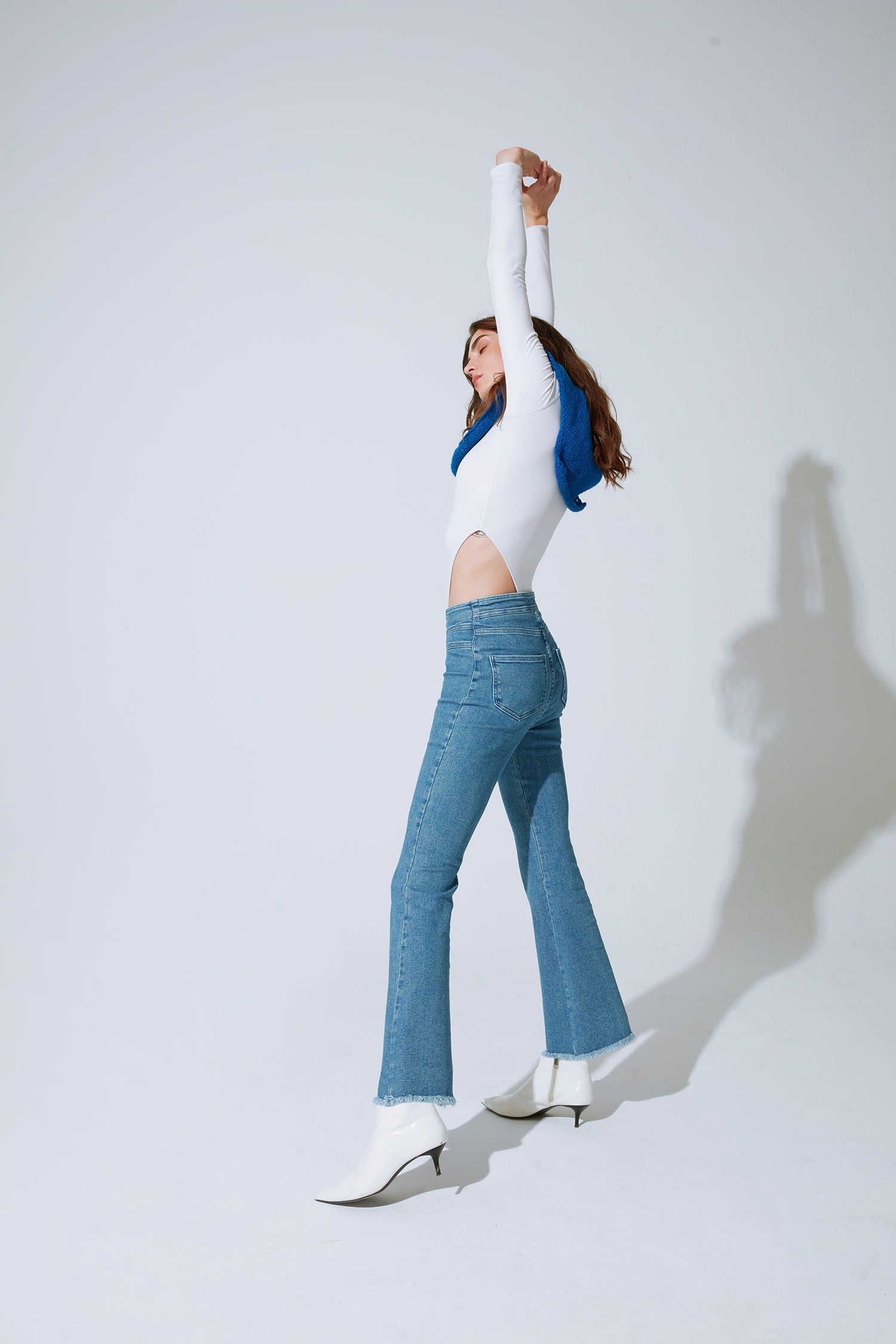 La Coisetta Blue Denim Pants
