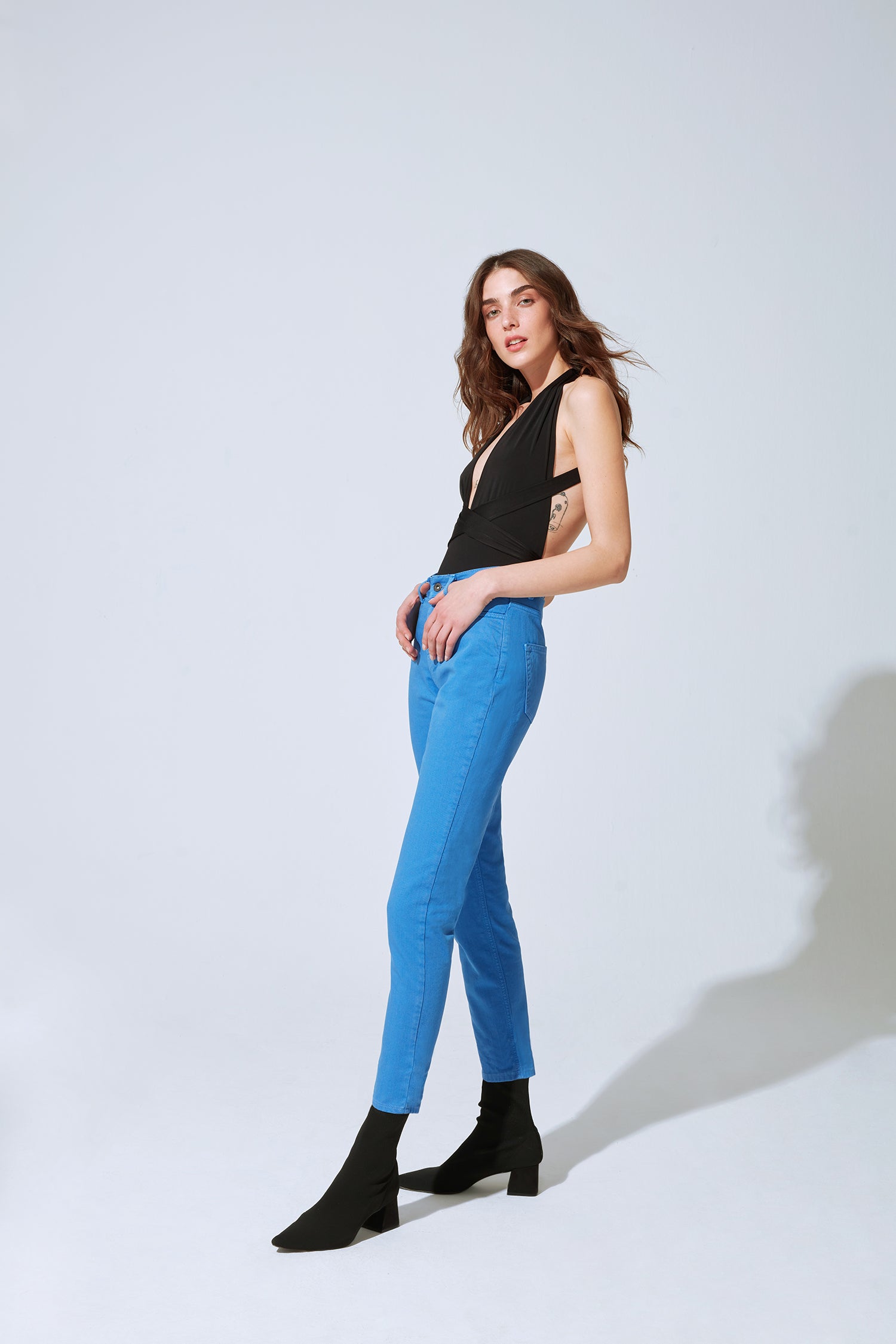 RAVELLO SKY DENIM PANTS
