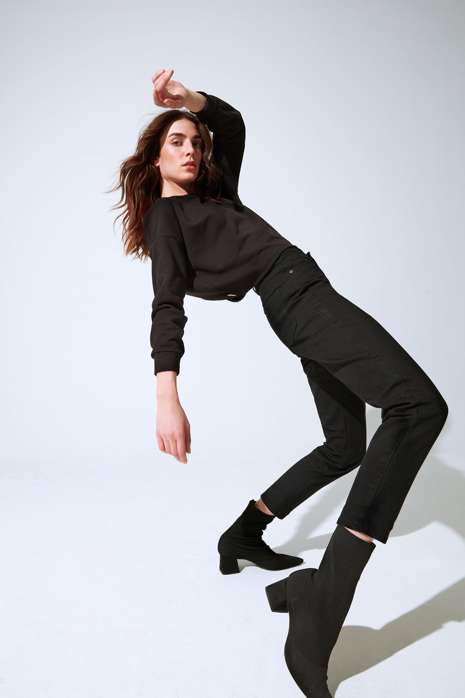 Ravello Black Denim Pants