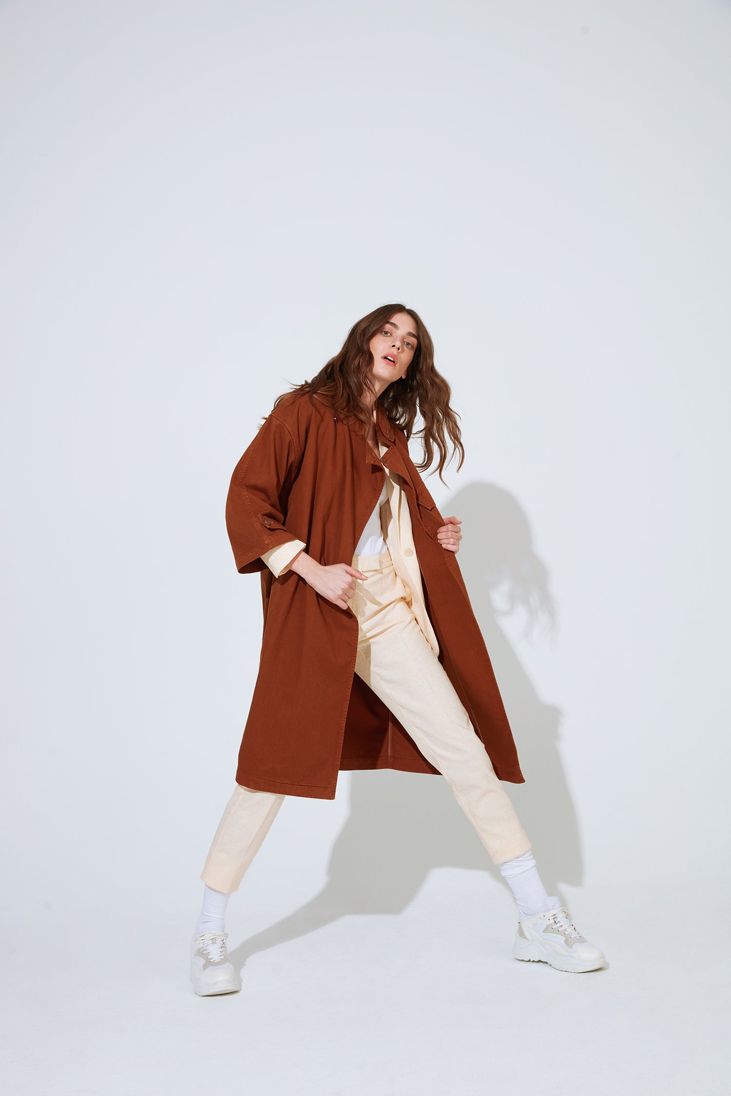 Camogli Brown Trenchcoat