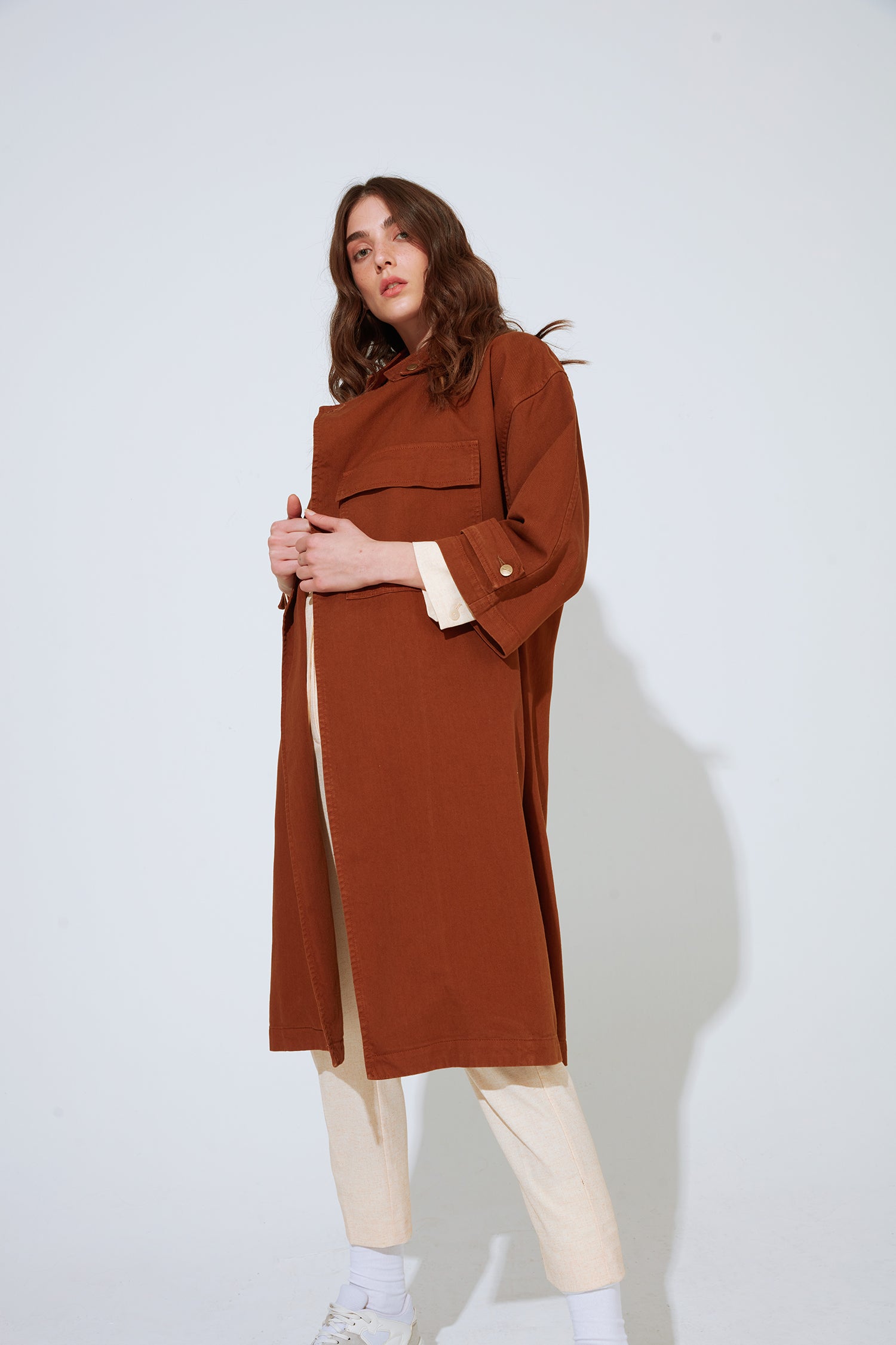 Camogli Brown Trenchcoat