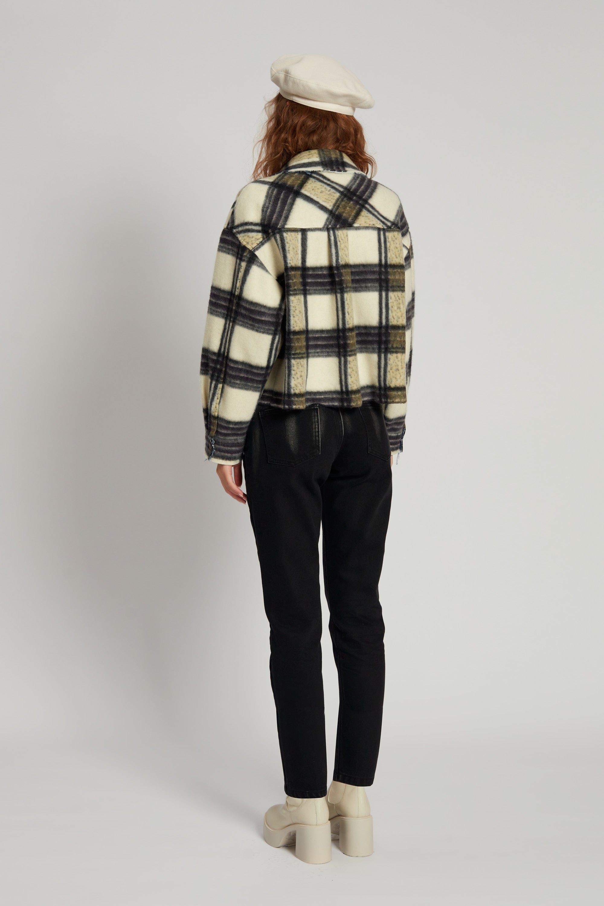 Ravello Black&White Denim Pants